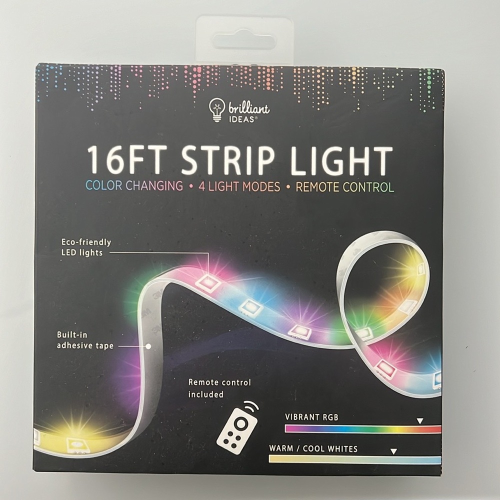 Brilliant Ideas 16 Foot Strip Led Light